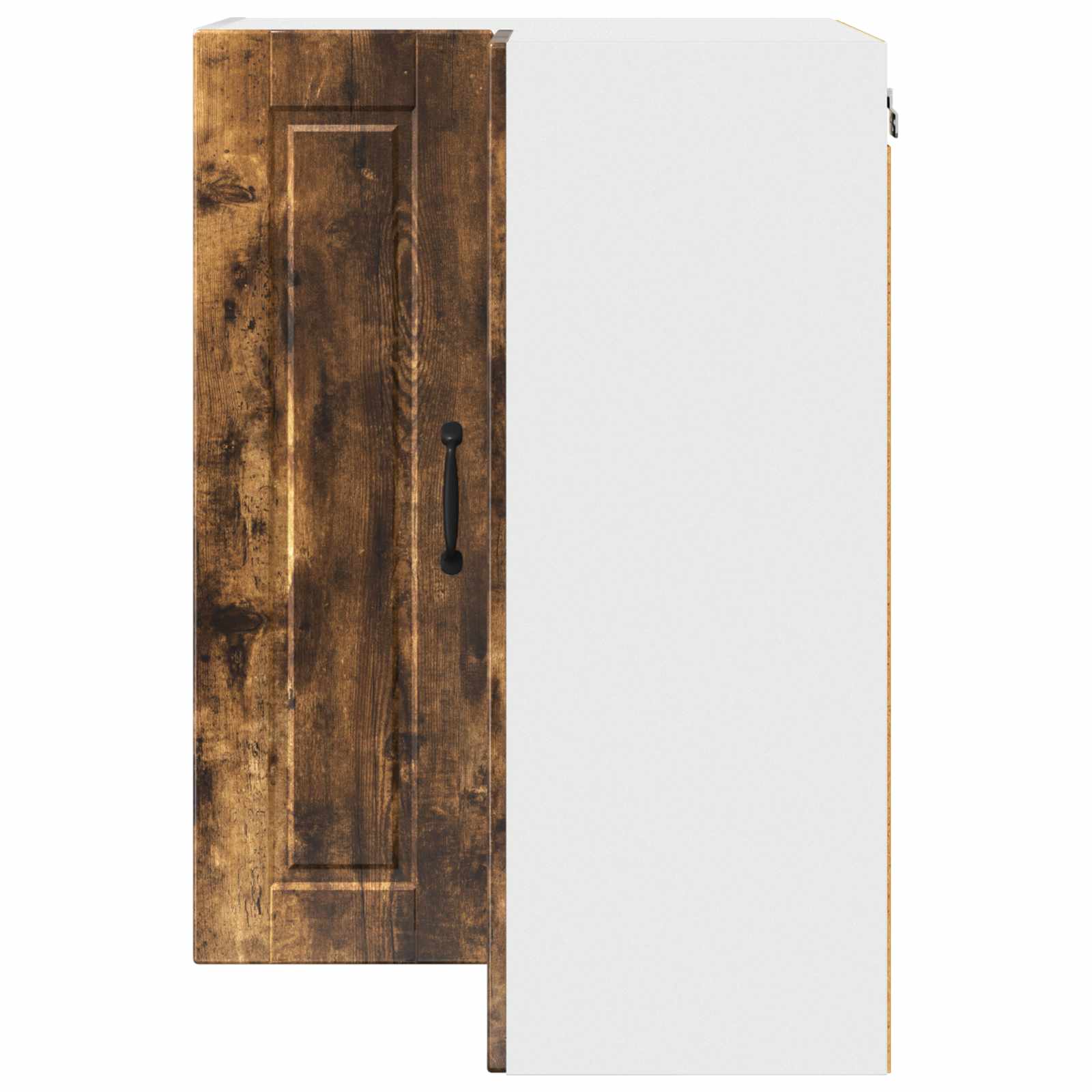 Køkkenskab med hylde Røget eg 57 x 57 x 80 cm Konstrueret træ