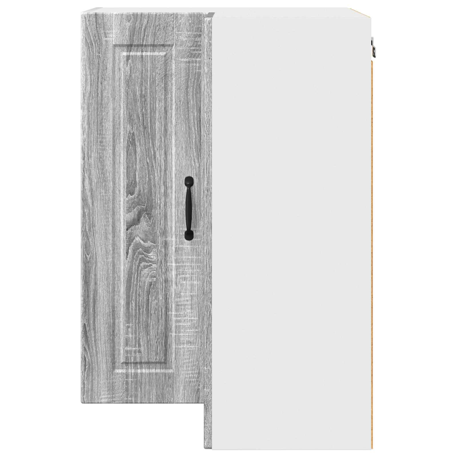 Køkkenskab med hylde Grå Sonoma 57 x 57 x 80 cm Konstrueret træ