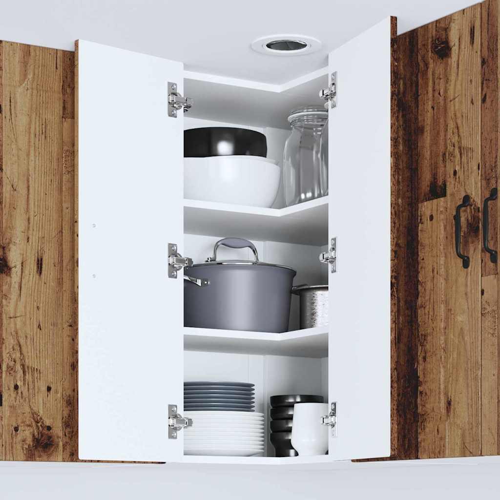 Vægskab til køkken Gammelt træ 57 x 57 x 80 cm Konstrueret træ