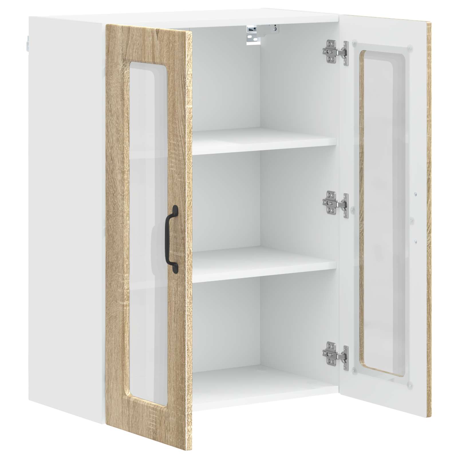 Køkkenskab med hylde Sonoma eg 60 x 31 x 80 cm Konstrueret træ