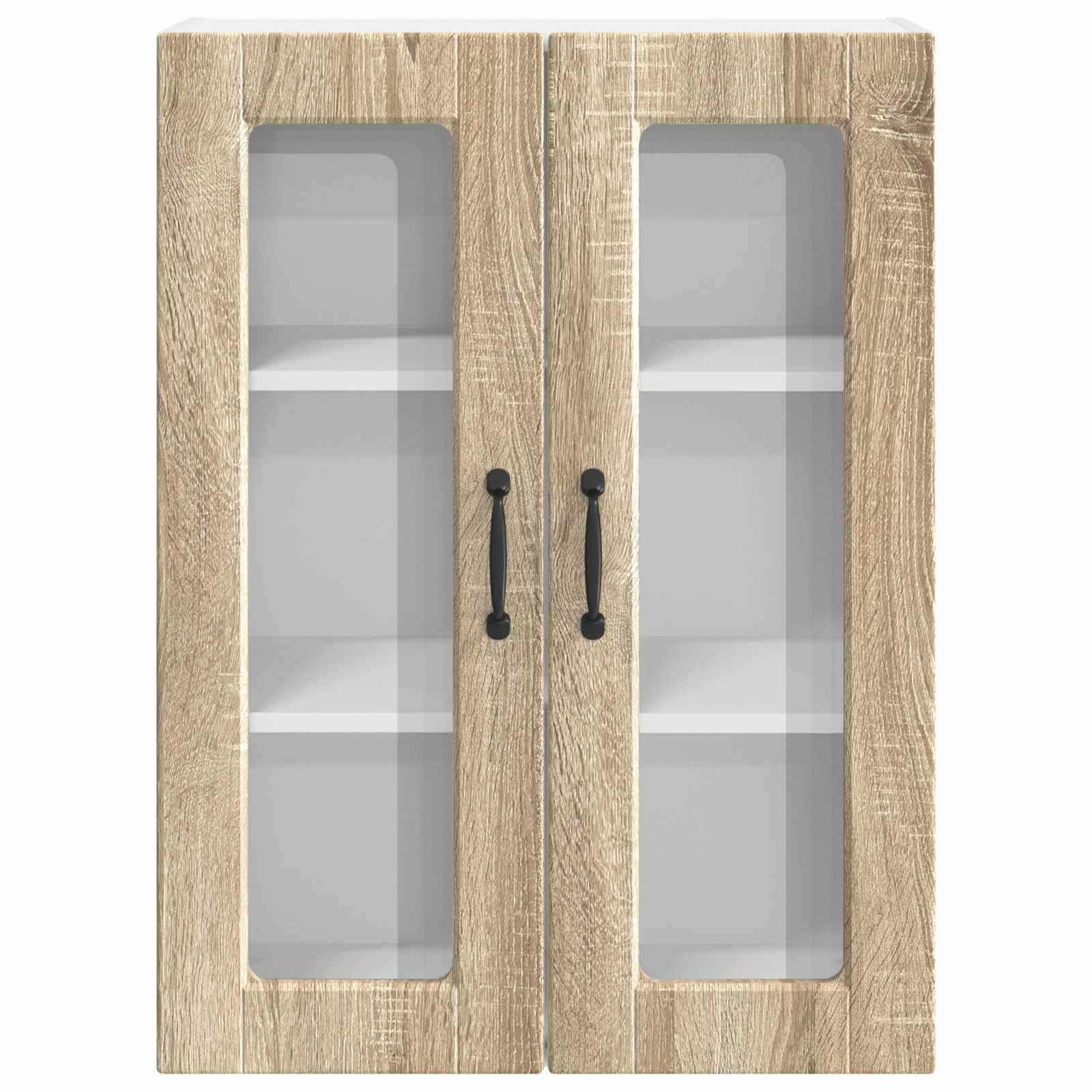 Køkkenskab med hylde Sonoma eg 60 x 31 x 80 cm Konstrueret træ