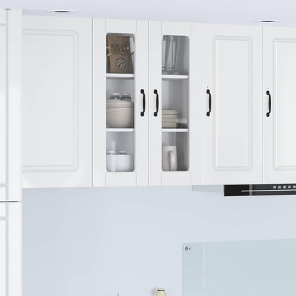 Væglågskab PORTO Høj gloss hvid 60 x 31 x 80 cm Konstrueret træ