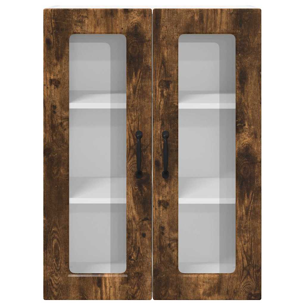 Vægskab til køkken Røget eg 60 x 31 x 80 cm Konstrueret træ