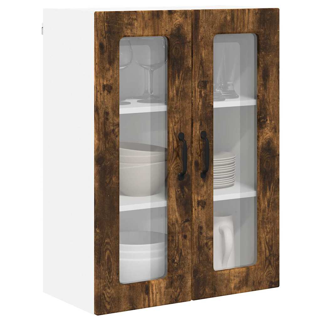 Vægskab til køkken Røget eg 60 x 31 x 80 cm Konstrueret træ