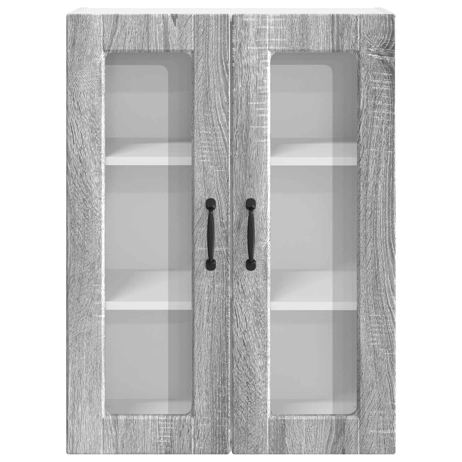 Køkkenskab med hylde Grå Sonoma 60 x 31 x 80 cm Konstrueret træ