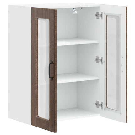 Væglågskab PORTO Brun eg 60 x 31 x 80 cm Konstrueret træ
