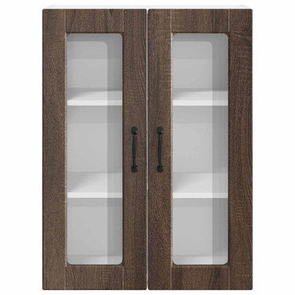 Væglågskab PORTO Brun eg 60 x 31 x 80 cm Konstrueret træ