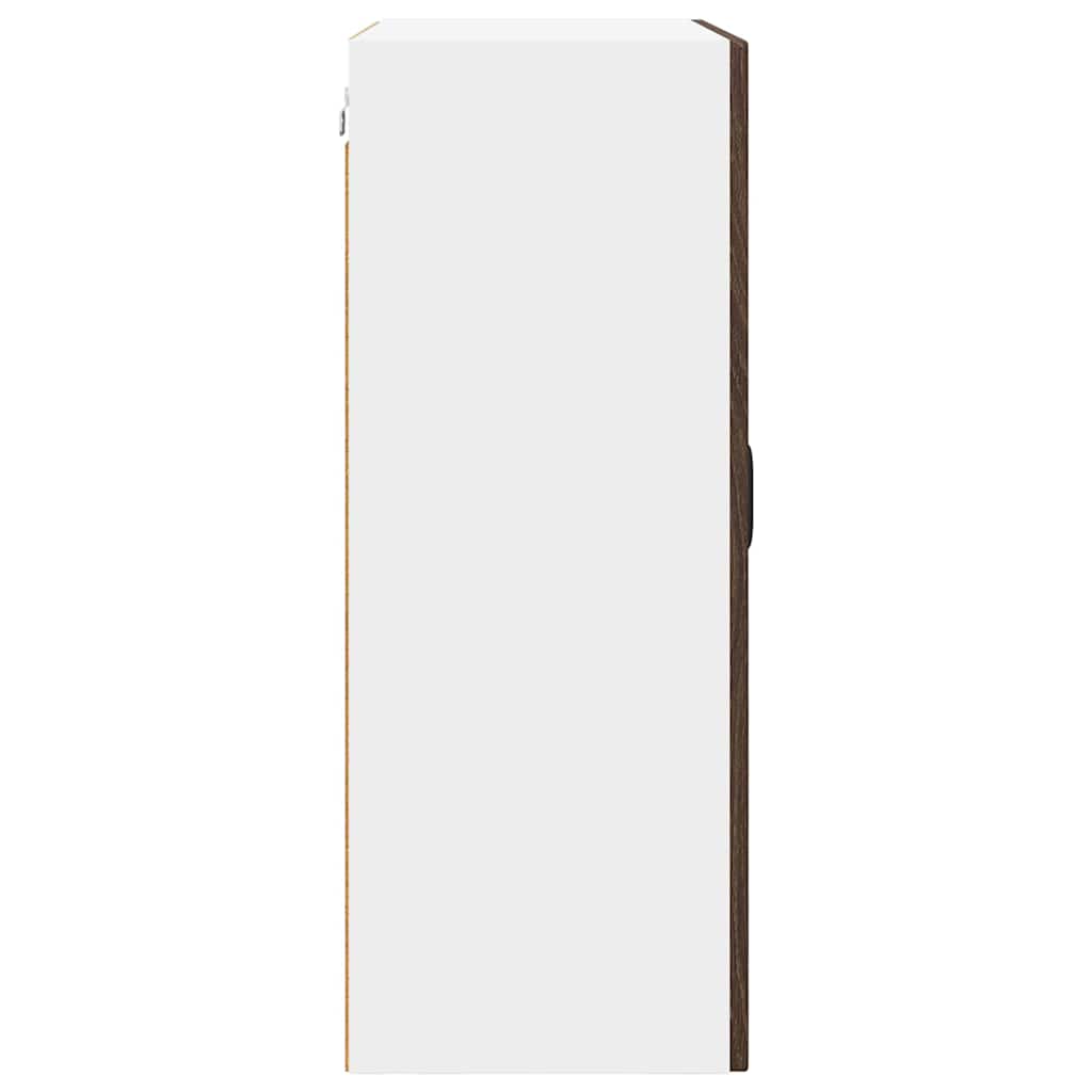 Vægskab til køkken Brun eg 60 x 31 x 80 cm Konstrueret træ