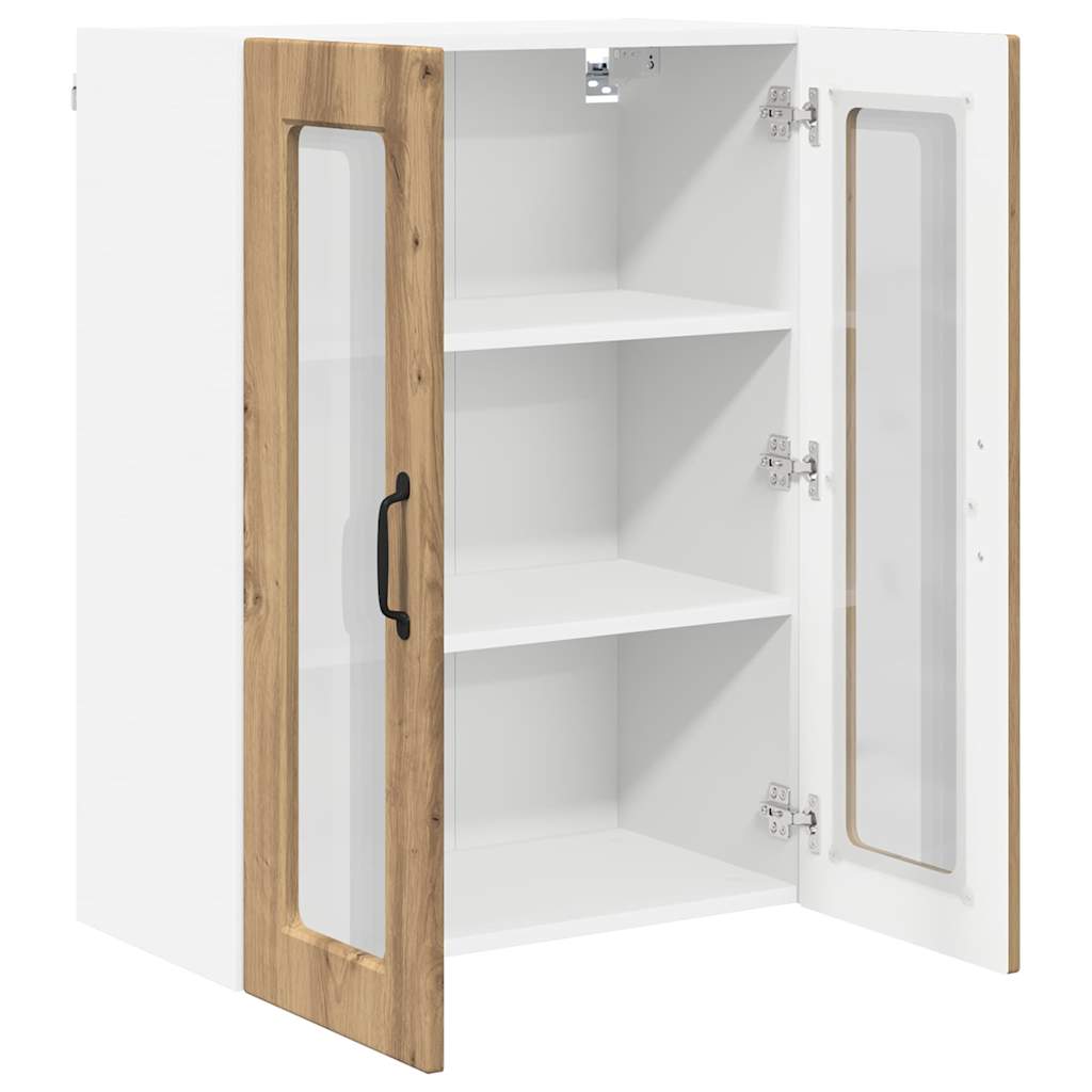 Vægskab til køkken med hylde Artisan Egetræ 60 x 31 x 80 cm