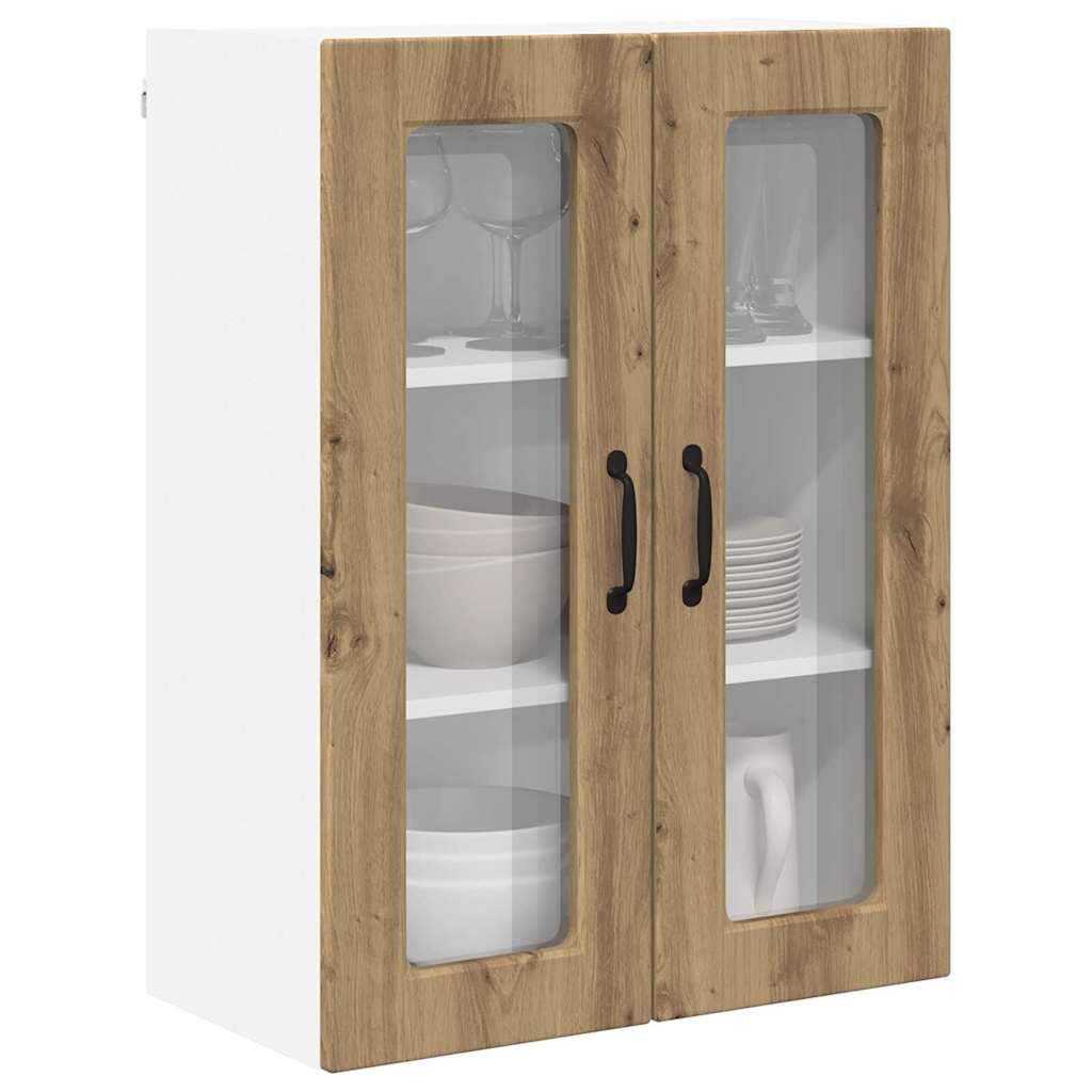 Vægskab til køkken med hylde Artisan Egetræ 60 x 31 x 80 cm