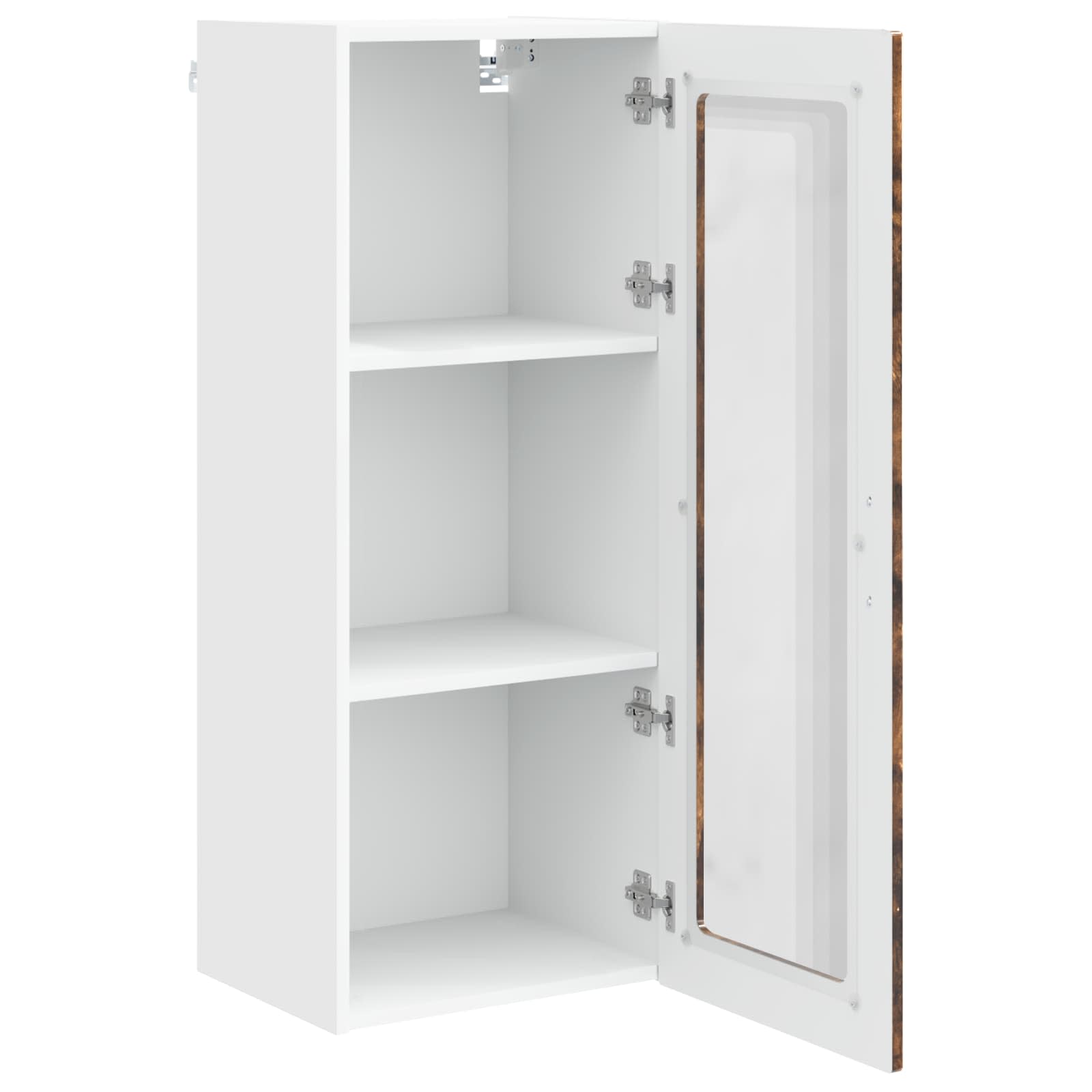 Køkkenskab med hylde Røget eg 40 x 31 x 100 cm Konstrueret træ