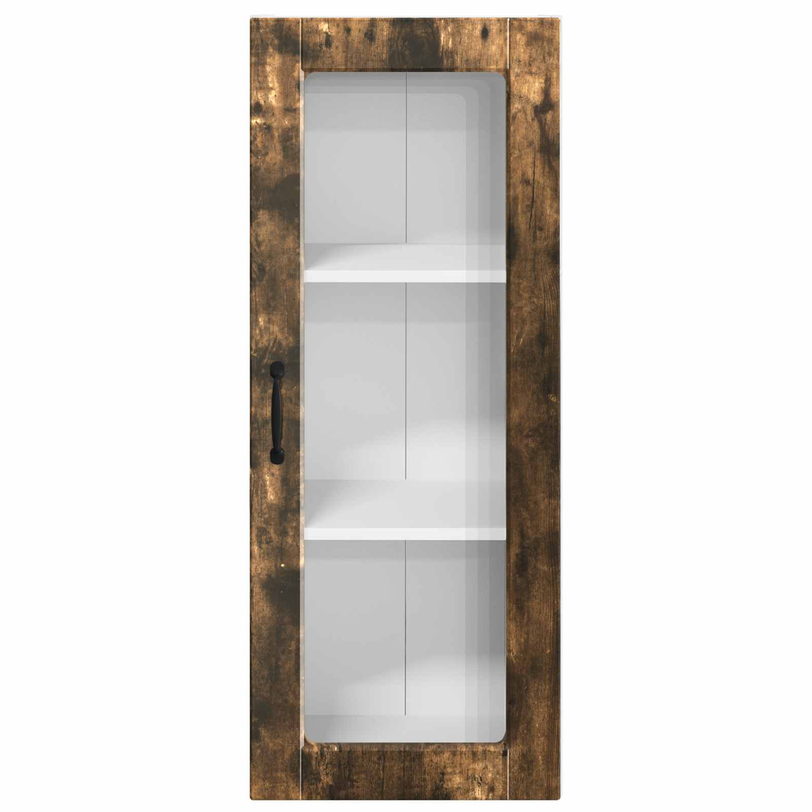 Køkkenskab med hylde Røget eg 40 x 31 x 100 cm Konstrueret træ