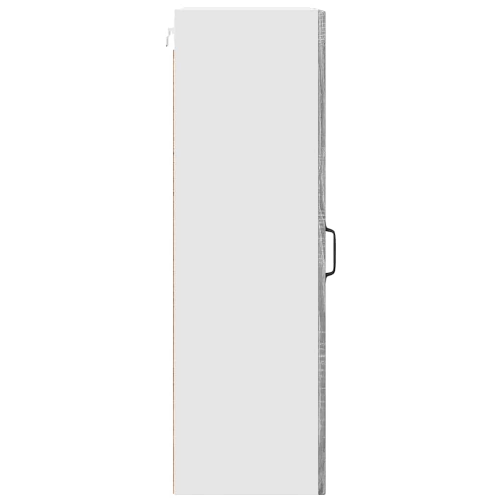 Vægskab til køkken Grå Sonoma 40 x 31 x 100 cm Konstrueret træ