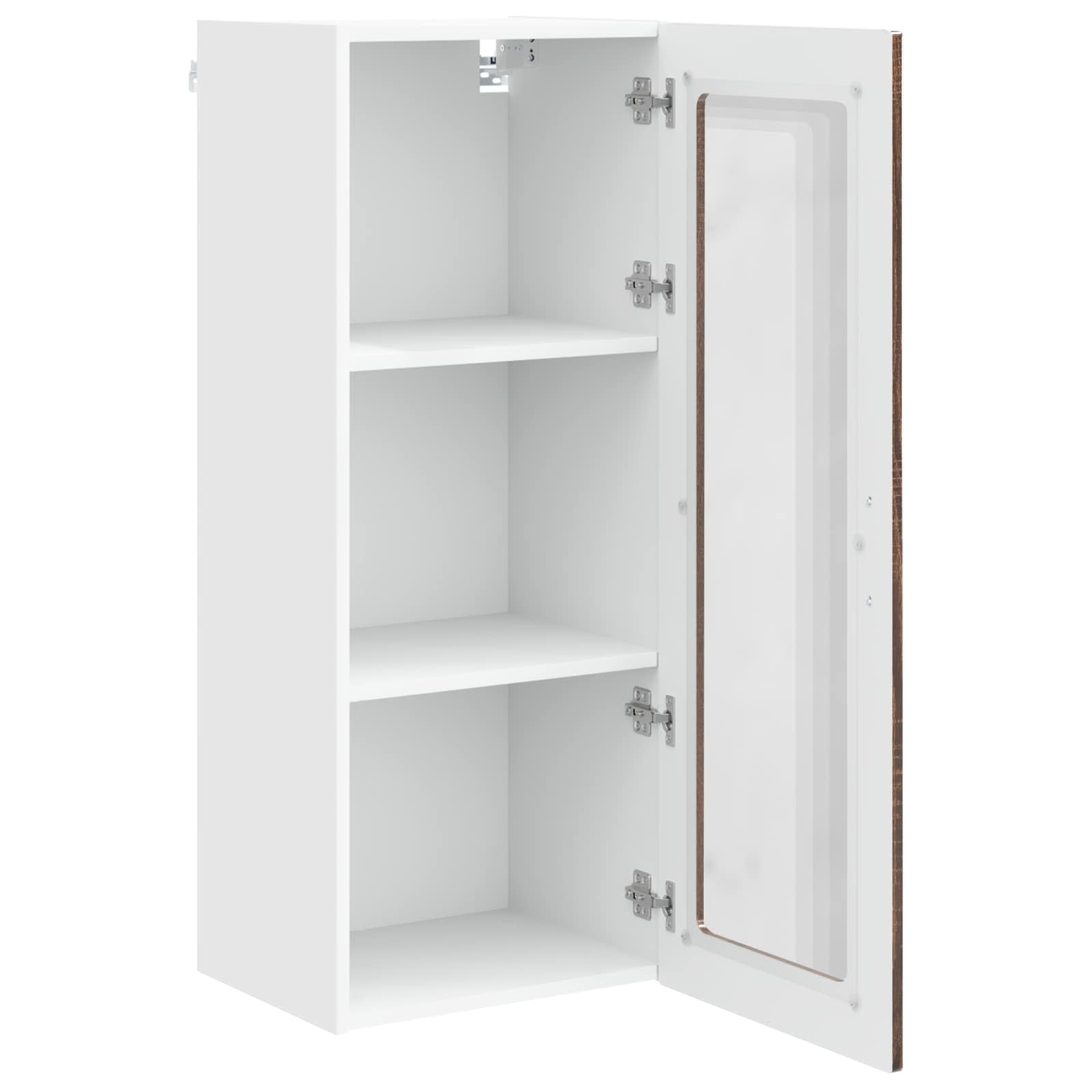 Køkkenskab med hylde Brun eg 40 x 31 x 100 cm Konstrueret træ