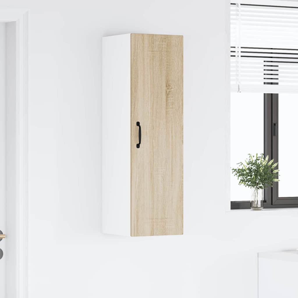 Vægskab til køkken Sonoma eg 30 x 31 x 100 cm Konstrueret træ