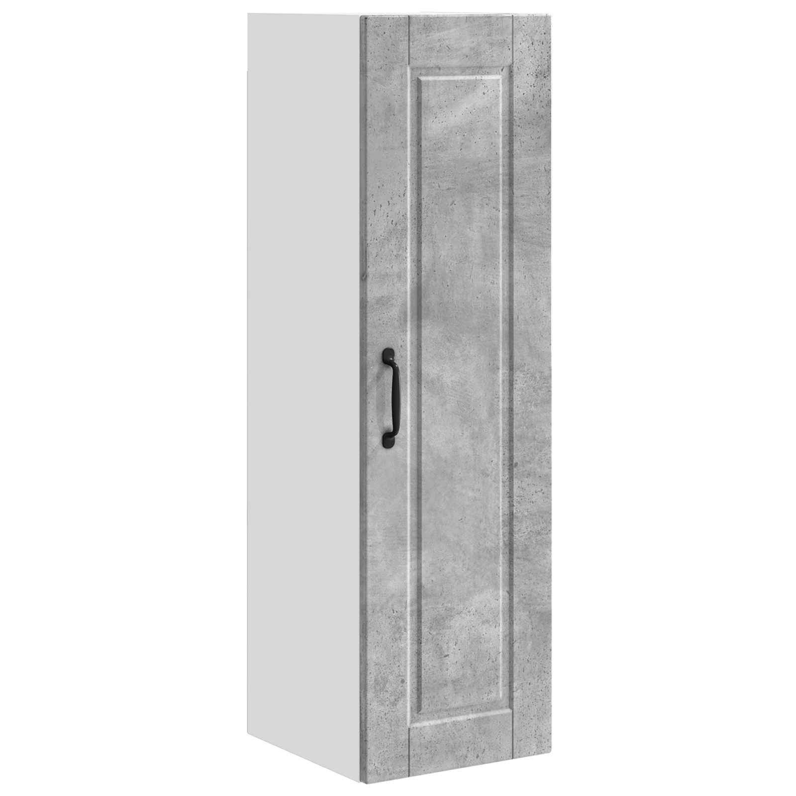 Køkkenskab med hylde Beton Grå 30 x 31 x 100 cm Konstrueret træ