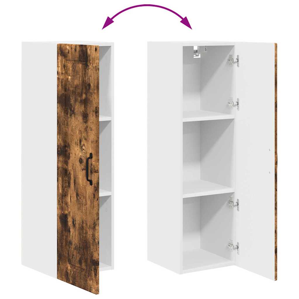 Vægskab til køkken Røget eg 30 x 31 x 100 cm Konstrueret træ