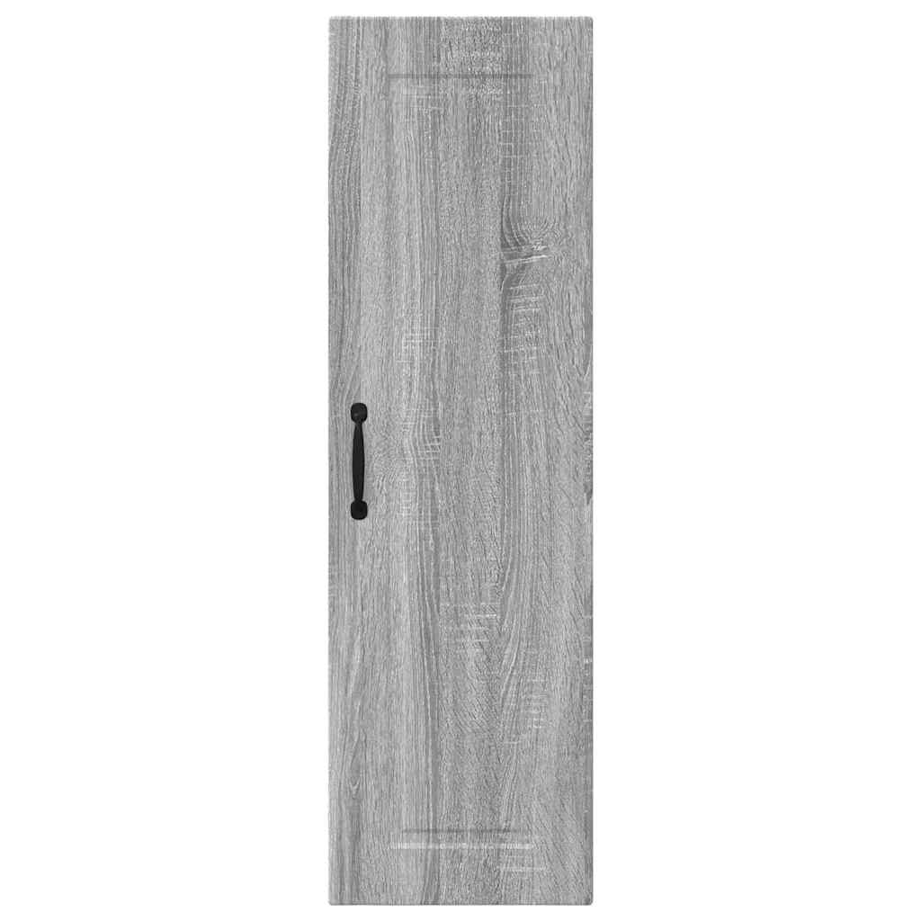 Vægskab til køkken Grå Sonoma 30 x 31 x 100 cm Konstrueret træ
