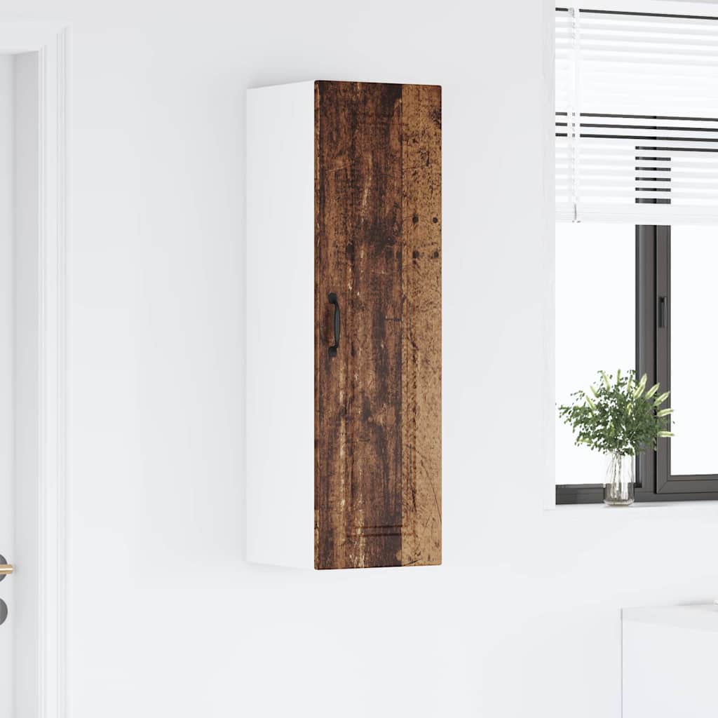 Vægskab til køkken Gammelt træ 30 x 31 x 100 cm Konstrueret træ