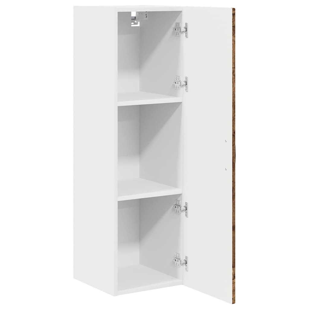 Vægskab til køkken Gammelt træ 30 x 31 x 100 cm Konstrueret træ