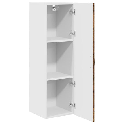 Vægskab PORTO Gammelt træ 30 x 31 x 100 cm Konstrueret træ