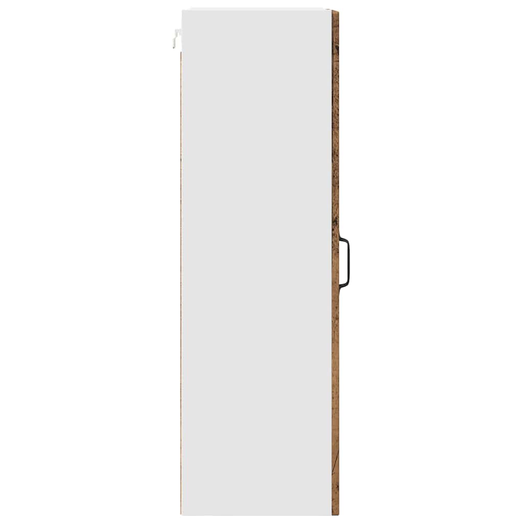 Vægskab til køkken Gammelt træ 30 x 31 x 100 cm Konstrueret træ