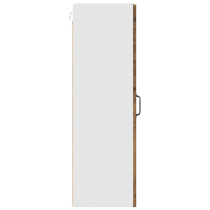 Vægskab PORTO Gammelt træ 30 x 31 x 100 cm Konstrueret træ