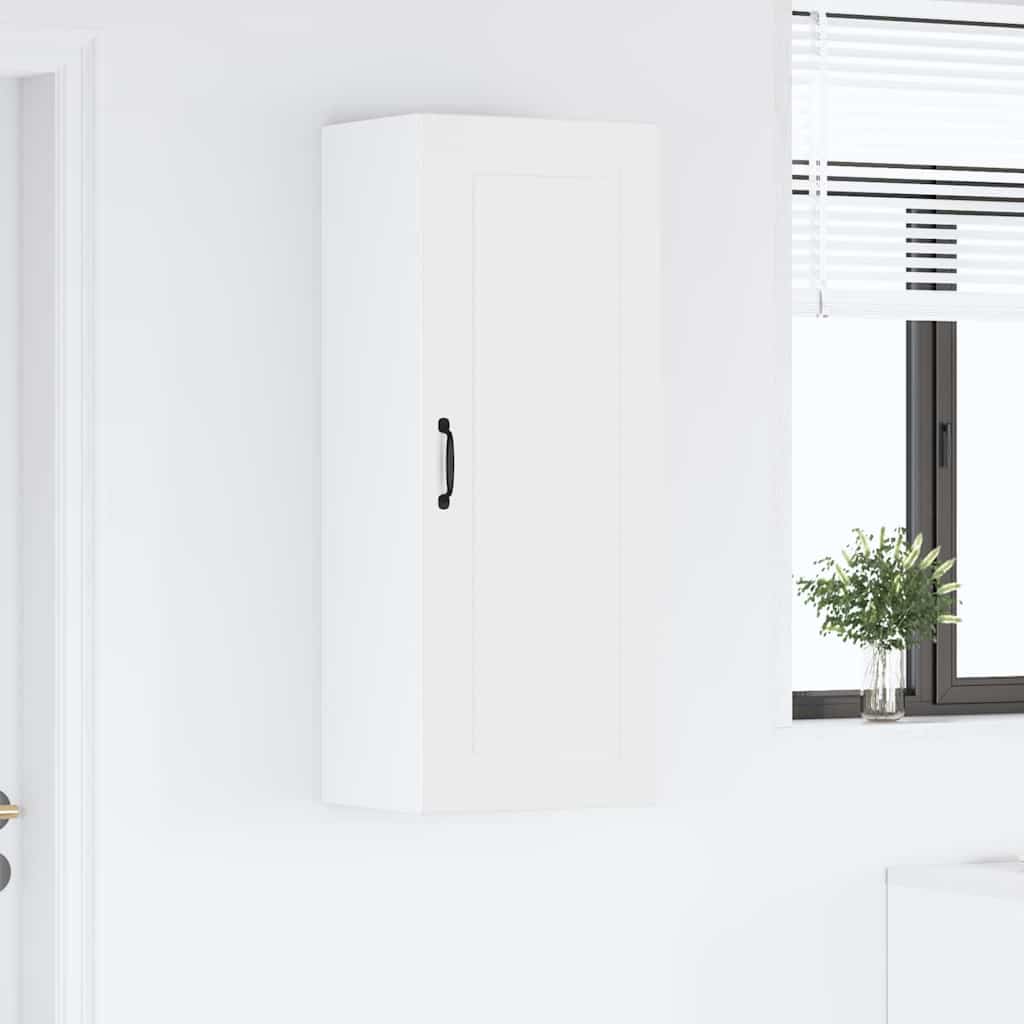 Vægskab til køkken Hvid 40 x 31 x 100 cm Konstrueret træ