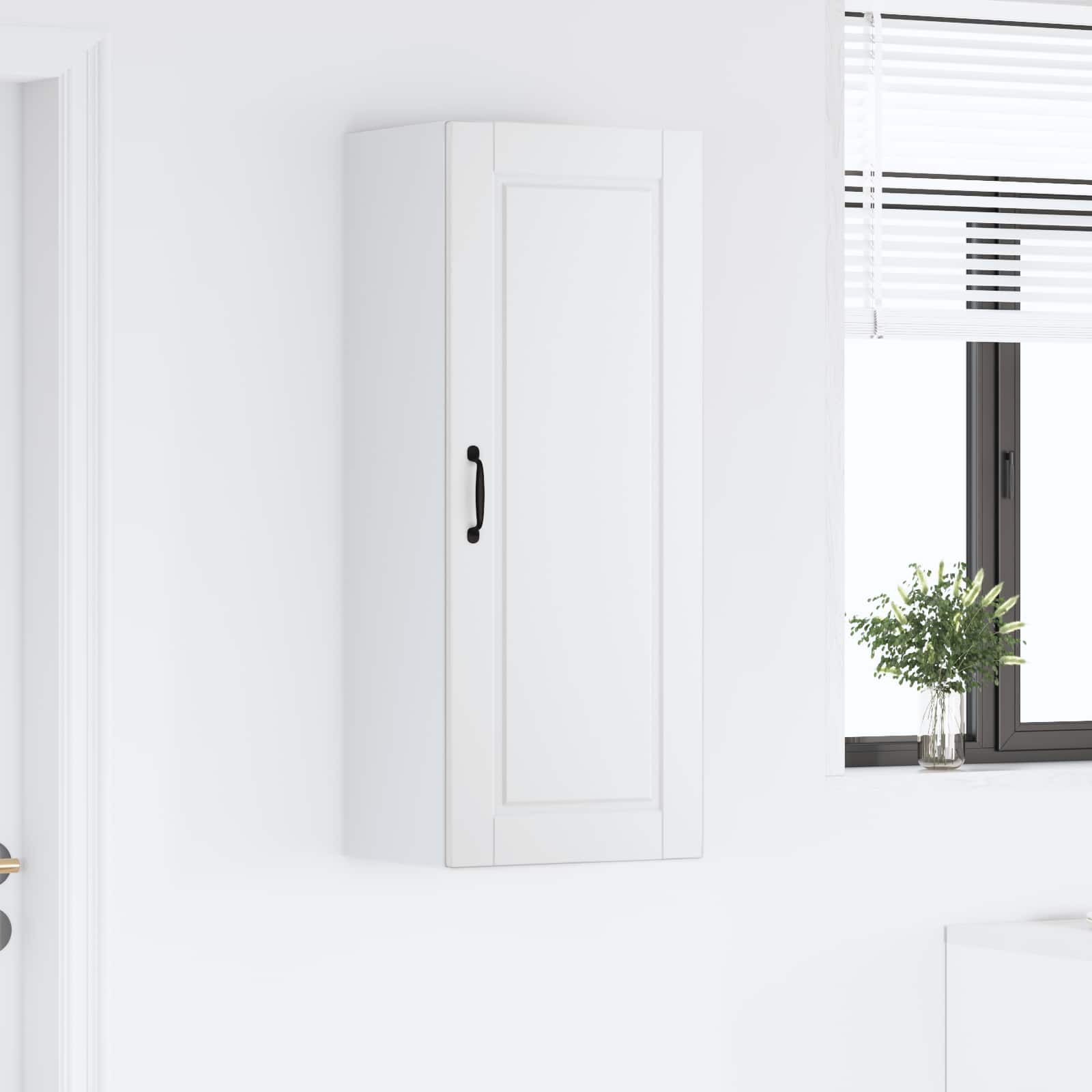 Vægskab PORTO Hvid 40 x 31 x 100 cm Konstrueret træ