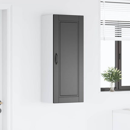 Vægskab PORTO Sort 40 x 31 x 100 cm Konstrueret træ