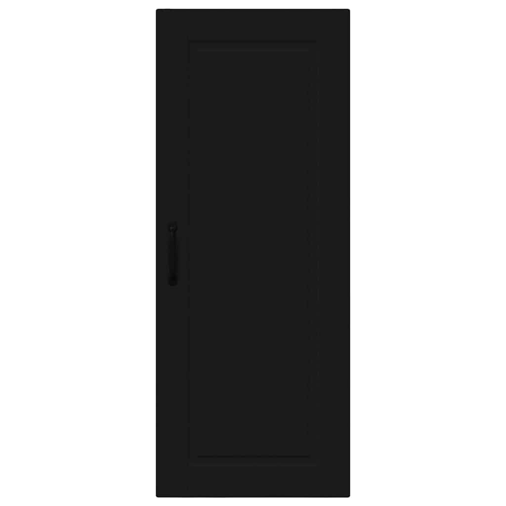 Vægskab til køkken Sort 40 x 31 x 100 cm Konstrueret træ