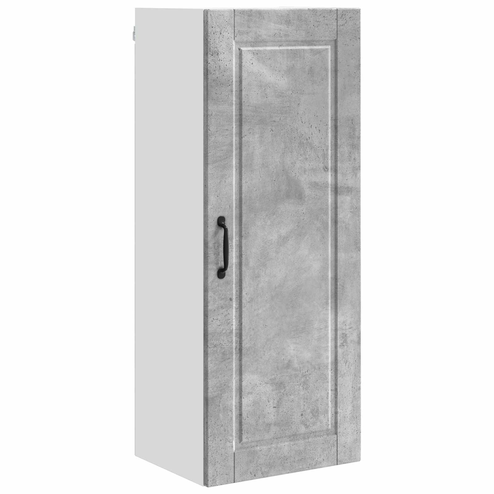 Køkkenskab med hylde Beton Grå 40 x 31 x 100 cm Konstrueret træ