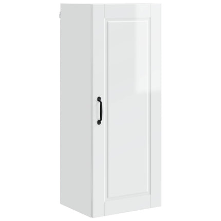 Vægskab PORTO Høj gloss hvid 40 x 31 x 100 cm Konstrueret træ