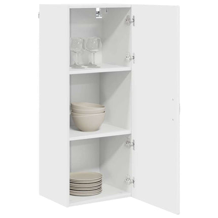 Vægskab PORTO Høj gloss hvid 40 x 31 x 100 cm Konstrueret træ