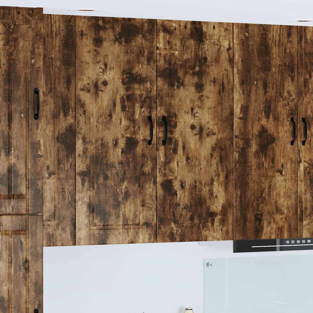 Vægskab til køkken Røget eg 40 x 31 x 100 cm Konstrueret træ