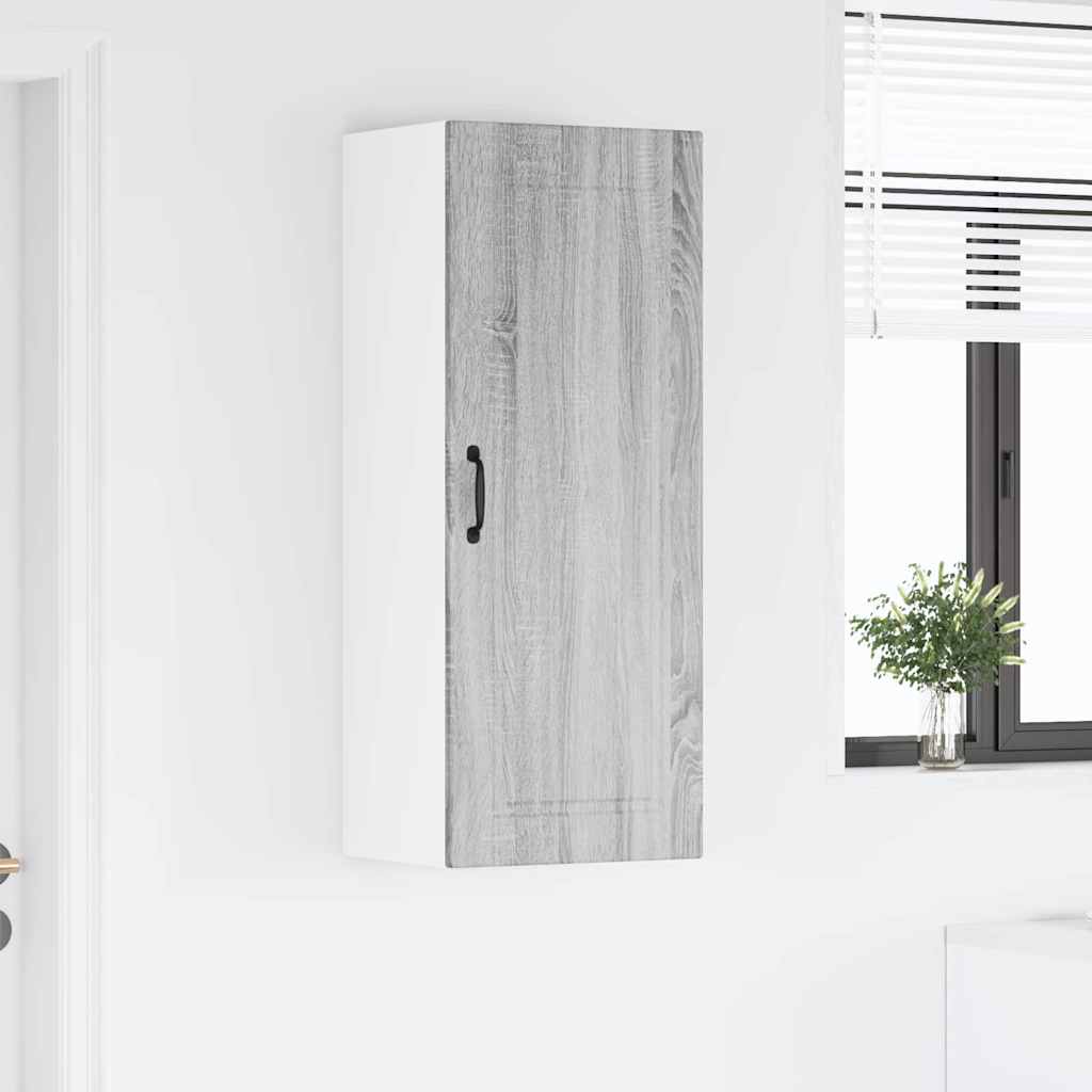 Vægskab til køkken Grå Sonoma 40 x 31 x 100 cm Konstrueret træ