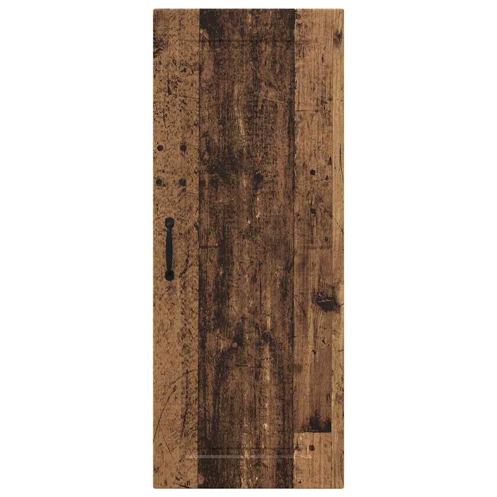 Vægskab til køkken Gammelt træ 40 x 31 x 100 cm Konstrueret træ