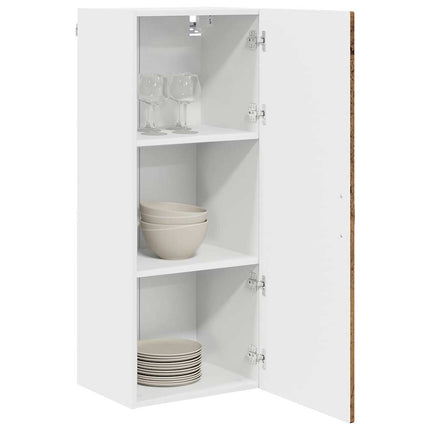 Vægskab PORTO Gammelt træ 40 x 31 x 100 cm Konstrueret træ