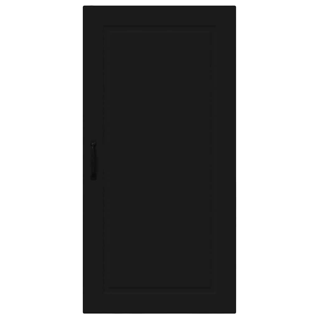 Vægskab til køkken Sort 50 x 31 x 100 cm Konstrueret træ