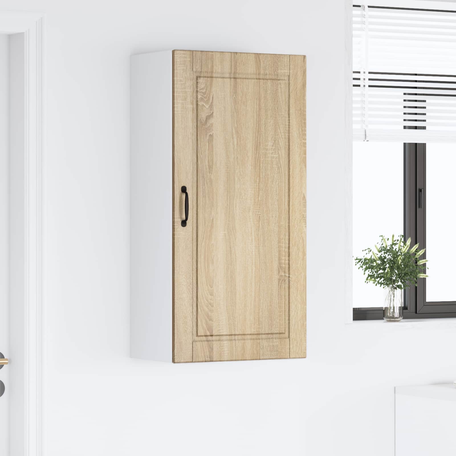 Køkkenskab med hylde Sonoma eg 50 x 31 x 100 cm Konstrueret træ