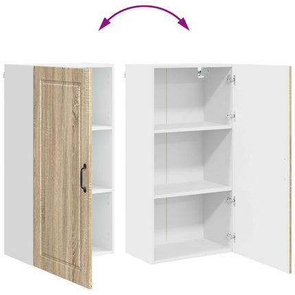 Vægskab PORTO Sonoma eg 50 x 31 x 100 cm Konstrueret træ