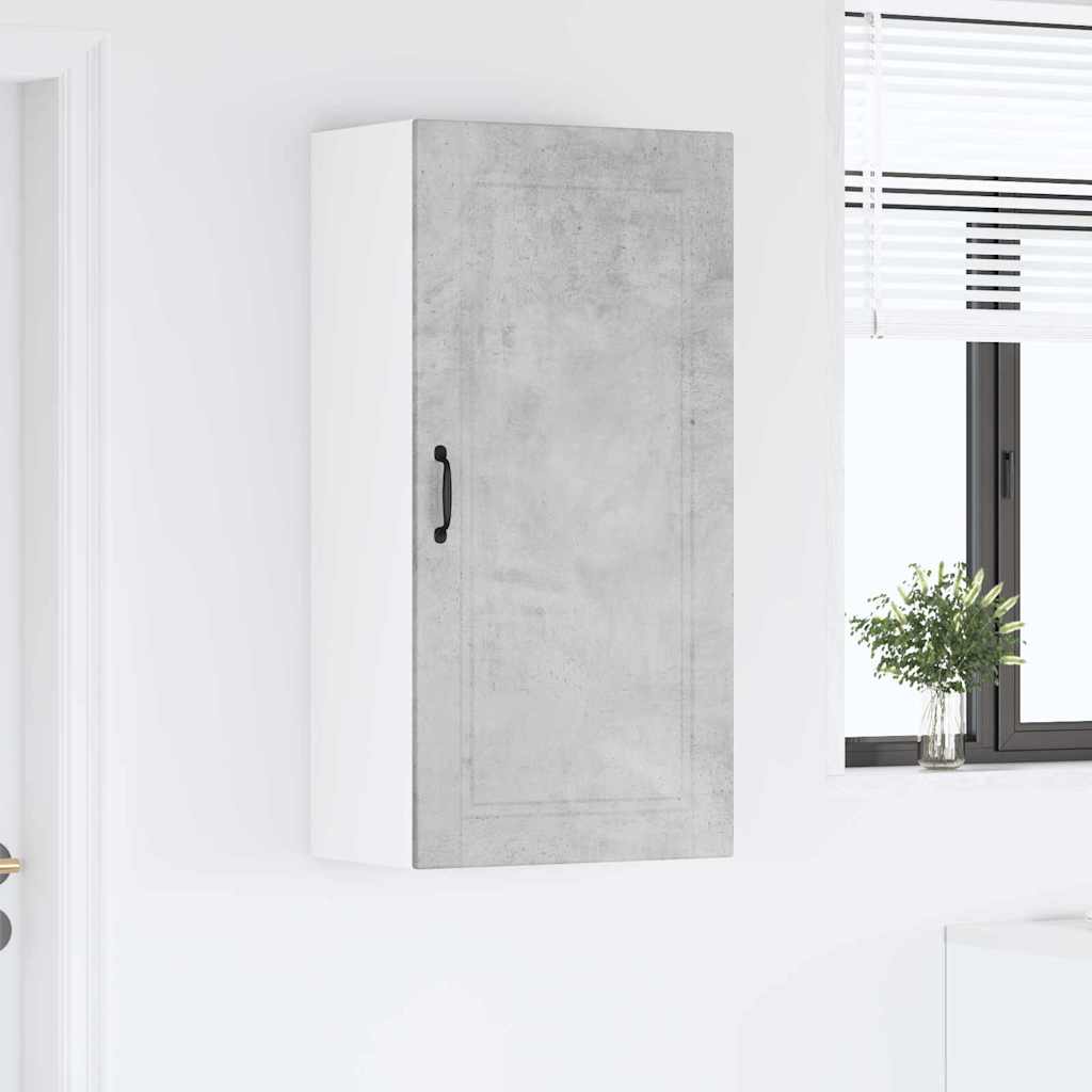 Vægskab til køkken Beton Grå 50 x 31 x 100 cm Konstrueret træ