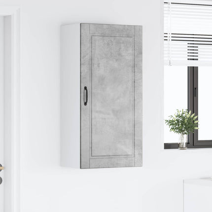 Vægskab PORTO Beton Grå 50 x 31 x 100 cm Konstrueret træ
