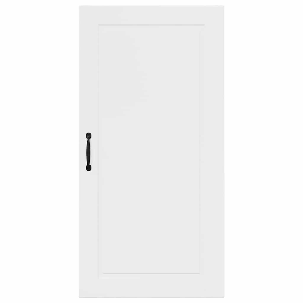 Vægskab til køkken med hylde Høj gloss hvid 50 x 31 x 100 cm
