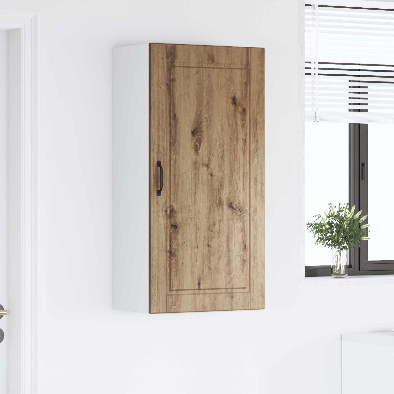 Vægskab PORTO Artisan Egetræ 50 x 31 x 100 cm Konstrueret træ
