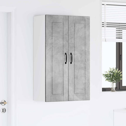 Vægskab PORTO Beton Grå 60 x 31 x 100 cm Konstrueret træ
