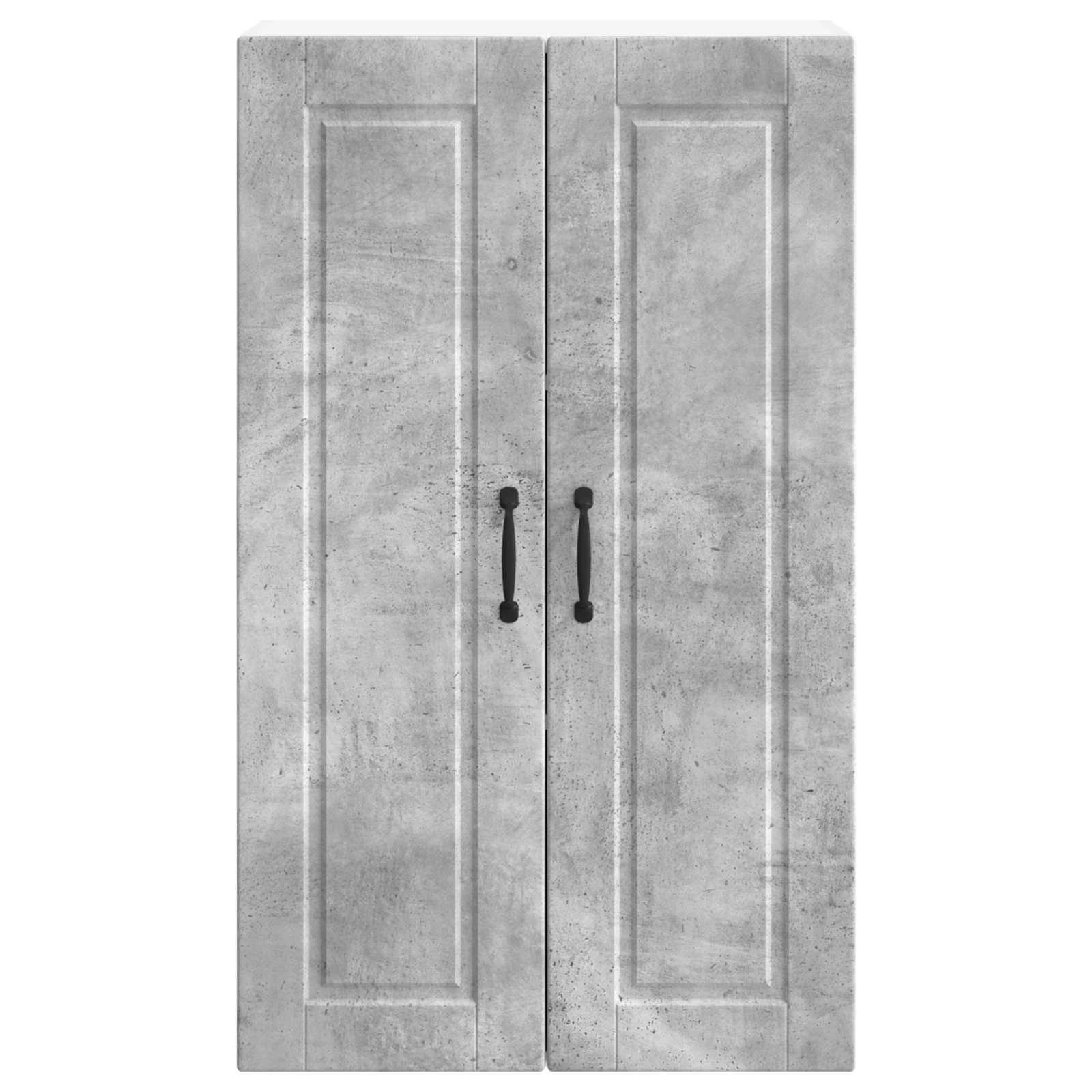 Køkkenskab med hylde Beton Grå 60 x 31 x 100 cm Konstrueret træ