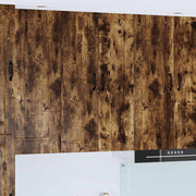 Vægskab til køkken Røget eg 60 x 31 x 100 cm Konstrueret træ