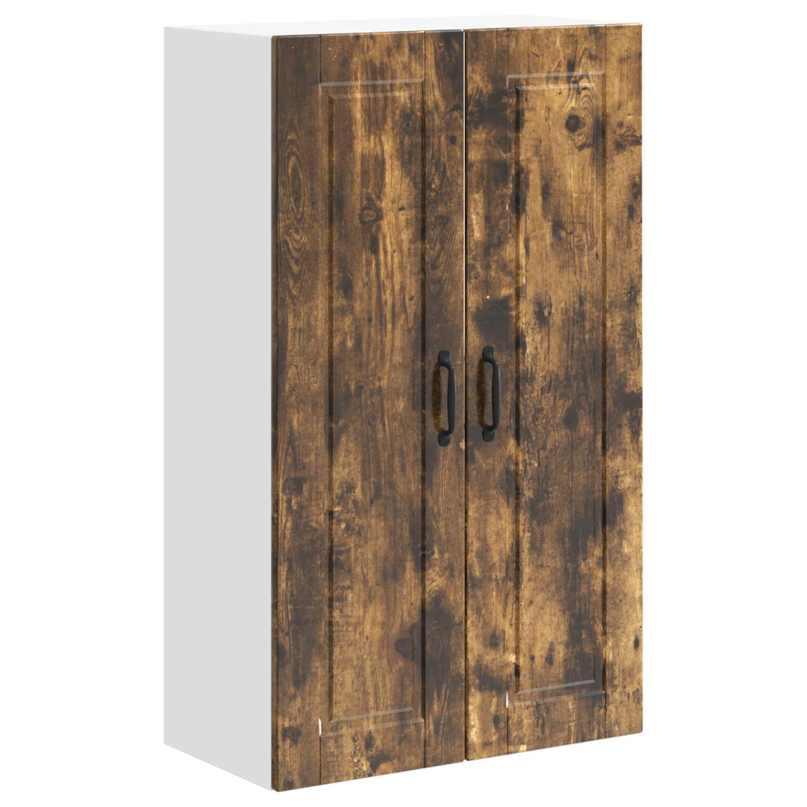 Køkkenskab med hylde Røget eg 60 x 31 x 100 cm Konstrueret træ