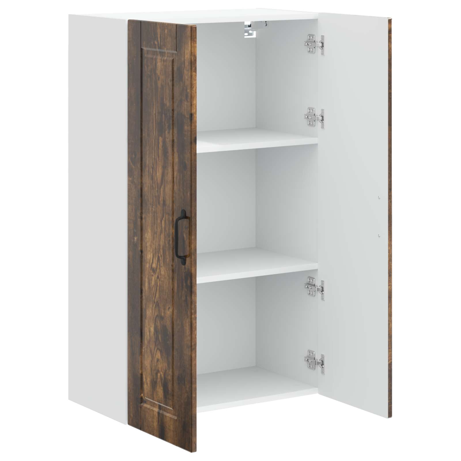 Køkkenskab med hylde Røget eg 60 x 31 x 100 cm Konstrueret træ